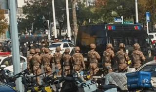 山东泰安一银行发生抢劫案 山东泰安一银行发生抢劫案